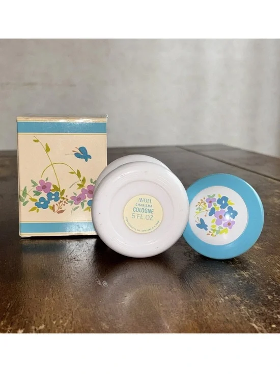 Avon ENGLISH PROVINCIAL Victorian Washstand,Cologne, Bath Oil, Powder Sachet VTG - Picture 13 of 16